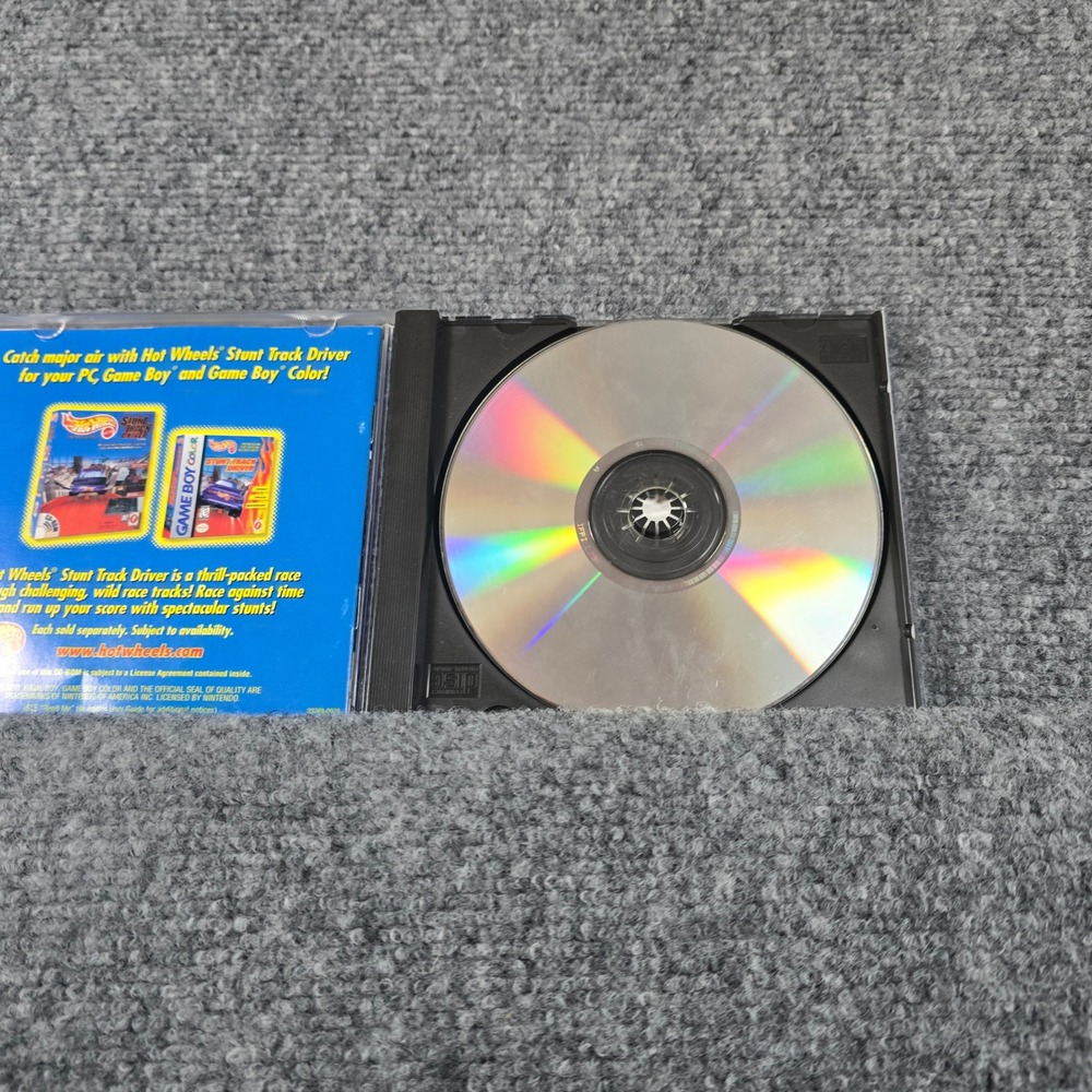 Hot Wheels Crash! CD-ROM User Guide PC Game Mattel Vintage 1999‎ - Picture 4 of 4
